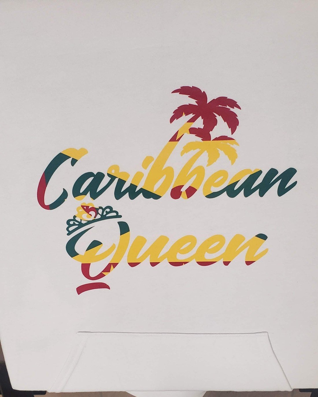 Caribbean Queen custom t-shirt design